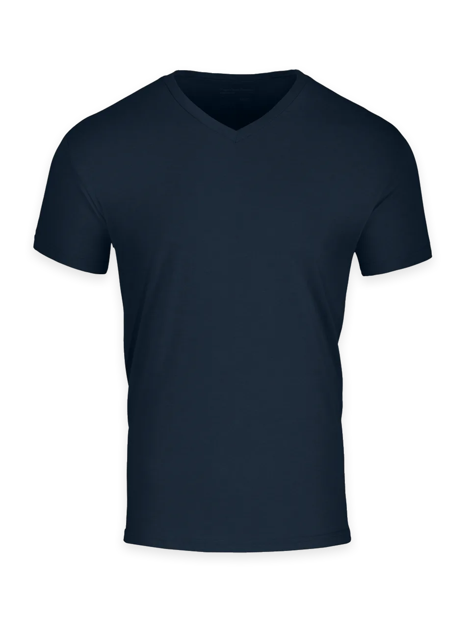 Fresh Clean Threads Dark Navy V-Neck