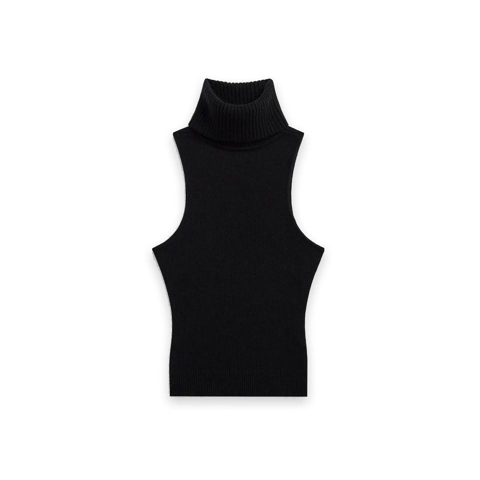 Guizio GUIZIO Hana Sleeveless Turtleneck Top