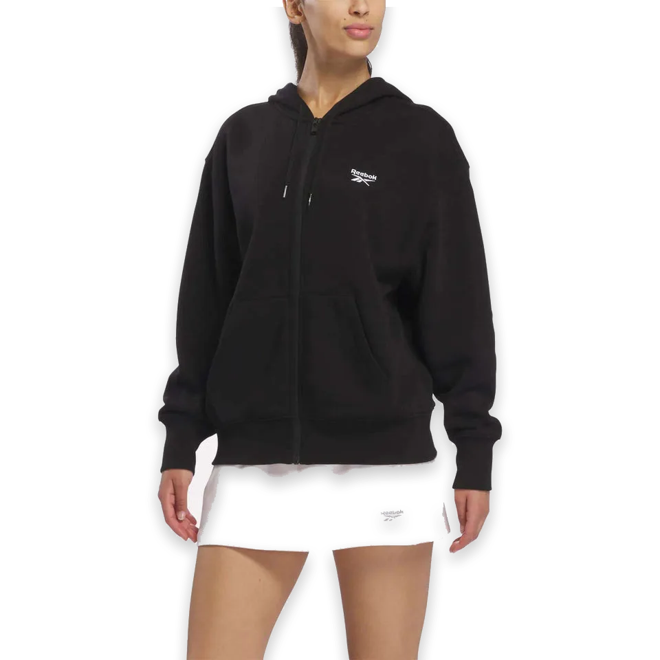 Reebok Women's Oversized Full-Zip Hoodie
