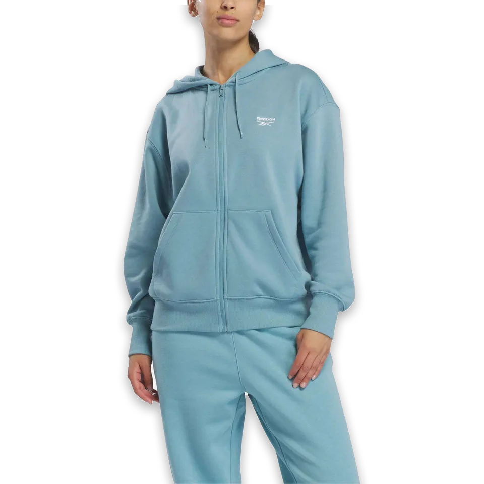Reebok Women's Oversized Full-Zip Hoodie
